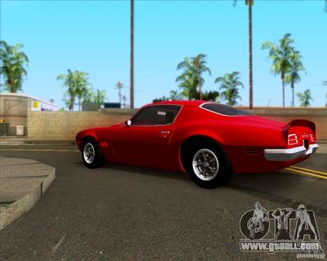 Pontiac Firebird 1970 for GTA San Andreas
