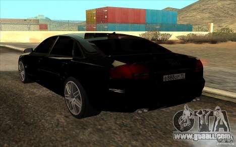 Audi A8l W12 6.0 for GTA San Andreas