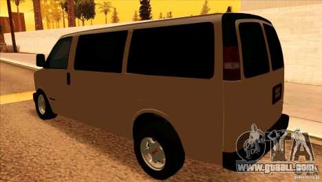 GMC Savanna 2500 for GTA San Andreas