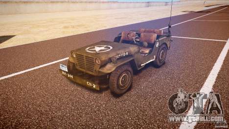 Walter Military (Willys MB 44) v1.0 for GTA 4