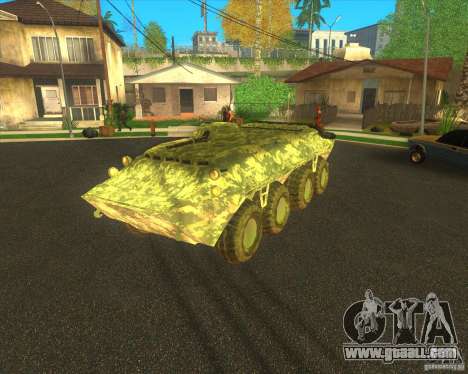 BTR-70 Electronic camouflage for GTA San Andreas