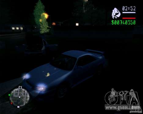 New graphics in the game 2011 for GTA San Andreas
