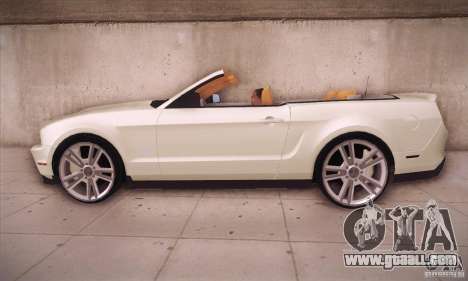 Ford Mustang 2011 Convertible for GTA San Andreas