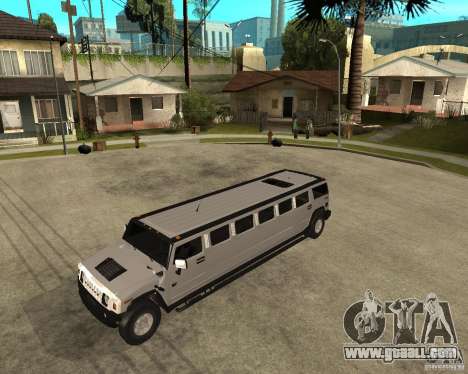 AMG H2 HUMMER 4x4 Limusine for GTA San Andreas