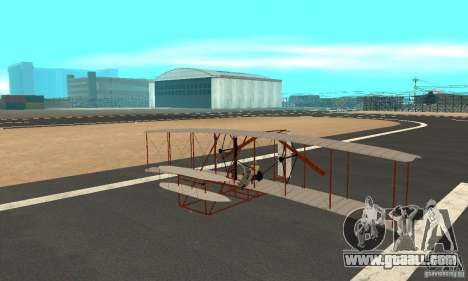The Wright Flyer for GTA San Andreas
