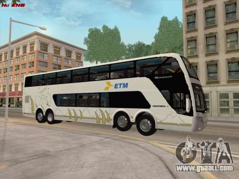 Busscar Panoramico DD 8x2 for GTA San Andreas