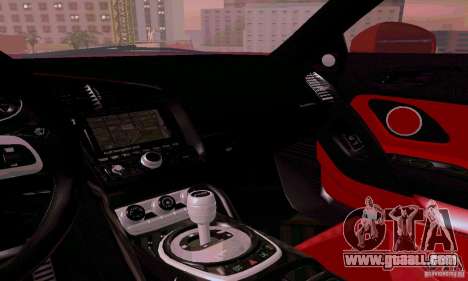 Audi R8 V10 Spyder 5.2. FSI for GTA San Andreas