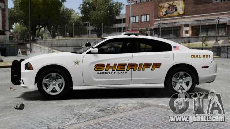 Dodge Charger 2013 Police Code 3 RX2700 v1.1 ELS for GTA 4