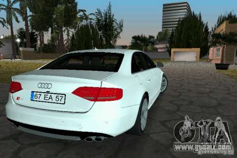 Audi S4 2010 for GTA Vice City