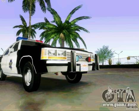 Ford Crown Victoria LTD 1991 SFPD for GTA San Andreas