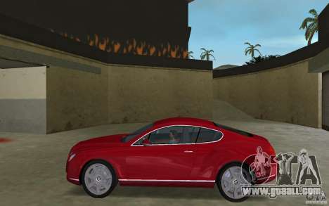 Bentley Continental GT (Final) for GTA Vice City