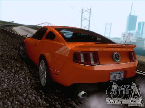 Ford Shelby Mustang GT500 2010 for GTA San Andreas