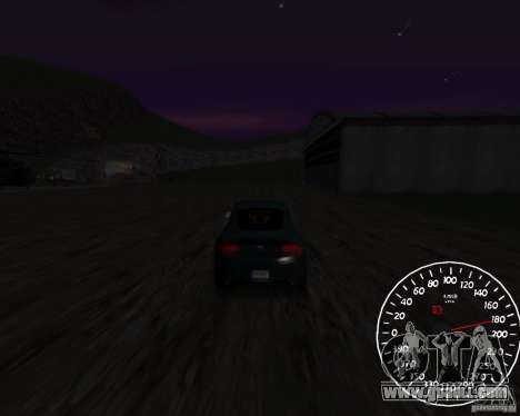 Speedometer 1.5 beta for GTA San Andreas