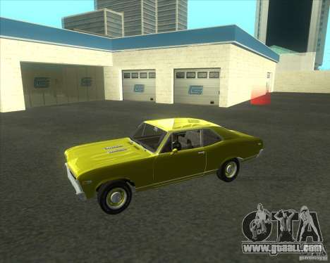 Chevy Nova SS 1969 for GTA San Andreas