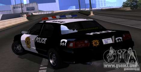 NFS Undercover Police Car for GTA San Andreas