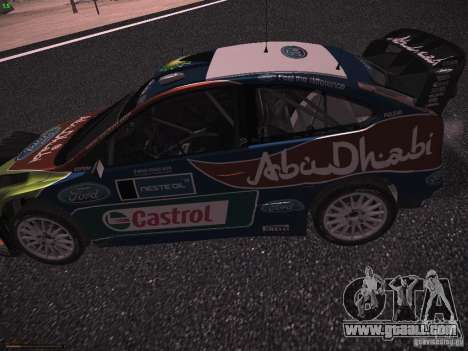 Ford Focus RS WRC 2010 for GTA San Andreas