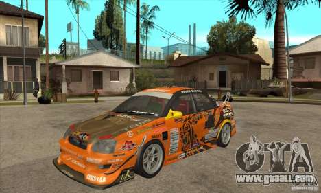 Subaru Impreza D1 WRX Yukes Team Orange for GTA San Andreas