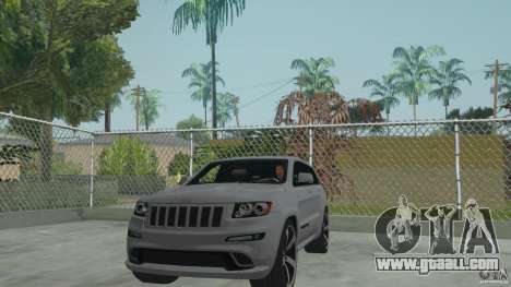 Jeep Grand Cherokee SRT8 2013 for GTA San Andreas