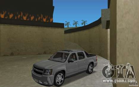 Chevrolet Avalanche 2007 for GTA Vice City