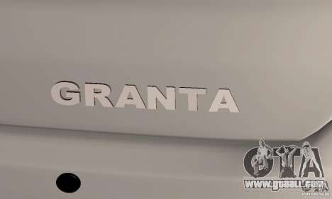 Lada VAZ-2190 Granta Grant for GTA San Andreas