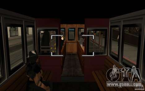 Enterable Tram v1.2 for GTA San Andreas