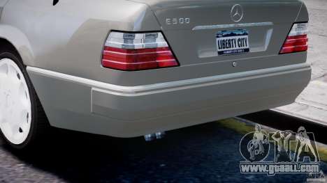 Mercedes-Benz W124 E500 1995 for GTA 4