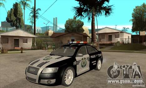 Audi A6 Police for GTA San Andreas