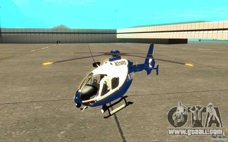 NYPD Eurocopter By SgtMartin_Riggs for GTA San Andreas