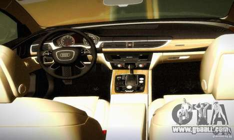 Audi A6 2012 for GTA San Andreas