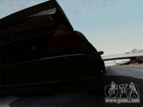 Mitsubishi Lancer Evolution VI for GTA San Andreas
