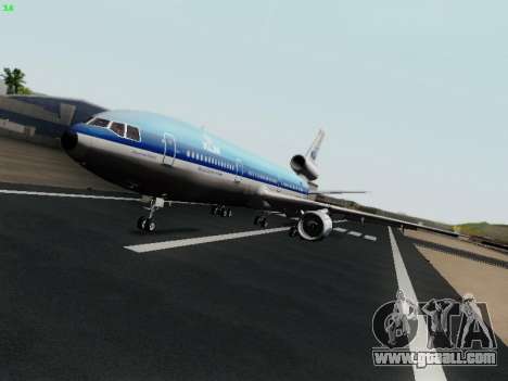 McDonell Douglas DC-10-30 KLM Royal Dutch for GTA San Andreas