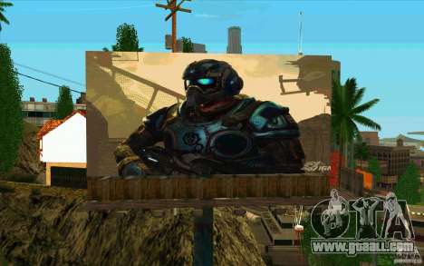 Billboards In GEARS OF WAR for GTA San Andreas