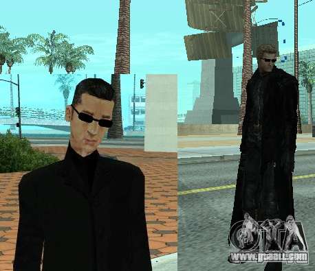 Pak characters from Resident Evil for GTA San Andreas