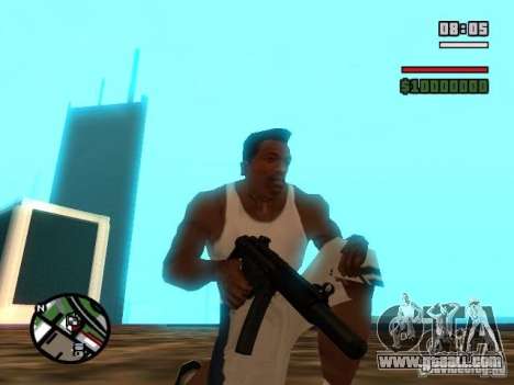 Gangster Weapon Pack for GTA San Andreas