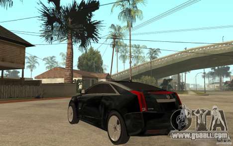 Cadillac CTS V Coupe 2011 for GTA San Andreas