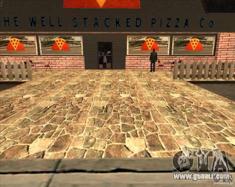 New pizzeria in IdelWood for GTA San Andreas