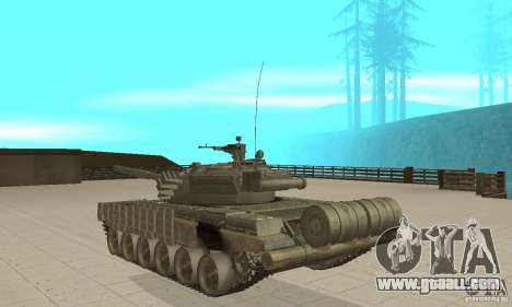 Tank t-72B for GTA San Andreas