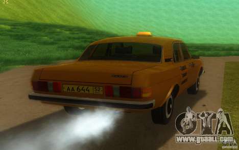 GAZ Volga 3102 Taxi for GTA San Andreas