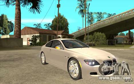 BMW M6 for GTA San Andreas