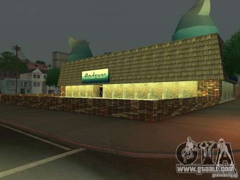 Andreas's Cafe for GTA San Andreas