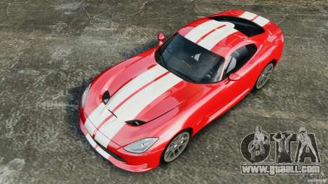 SRT Viper GTS 2013 for GTA 4