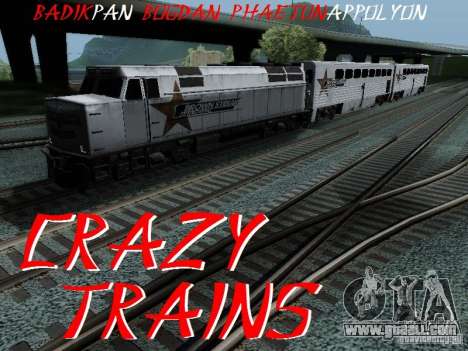 Crazy Trains MOD for GTA San Andreas