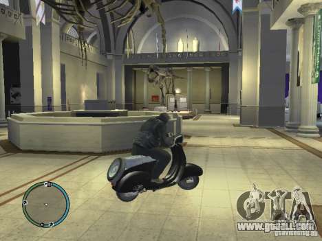 Vyatka motor scooter for GTA 4