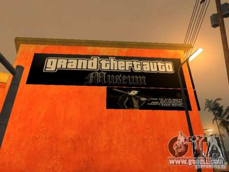 GTA Museum for GTA San Andreas