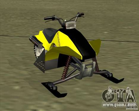 Snowmobile for GTA San Andreas