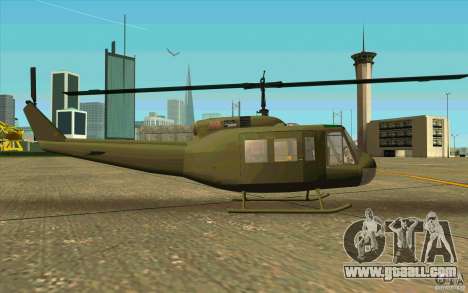 UH-1D Slick for GTA San Andreas