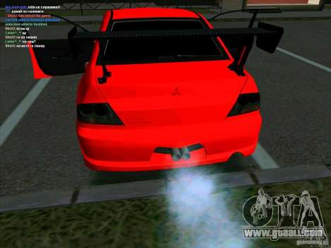 Mitsubishi Lancer Drift for GTA San Andreas