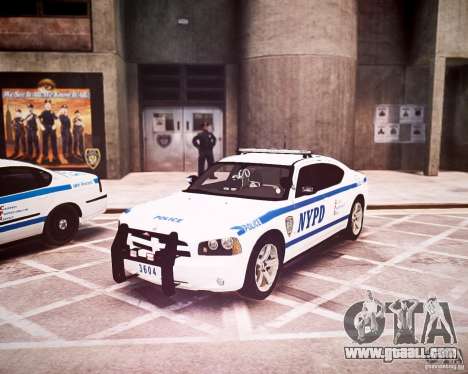 Dodge Charger 2010 NYPD ELS for GTA 4