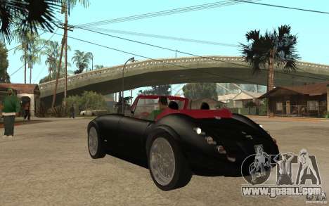 Wiesmann Roadster MF3 for GTA San Andreas