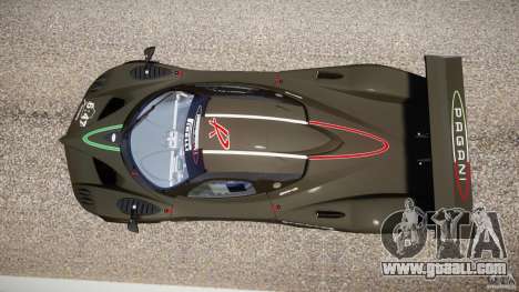 Pagani Zonda R 2009 for GTA 4